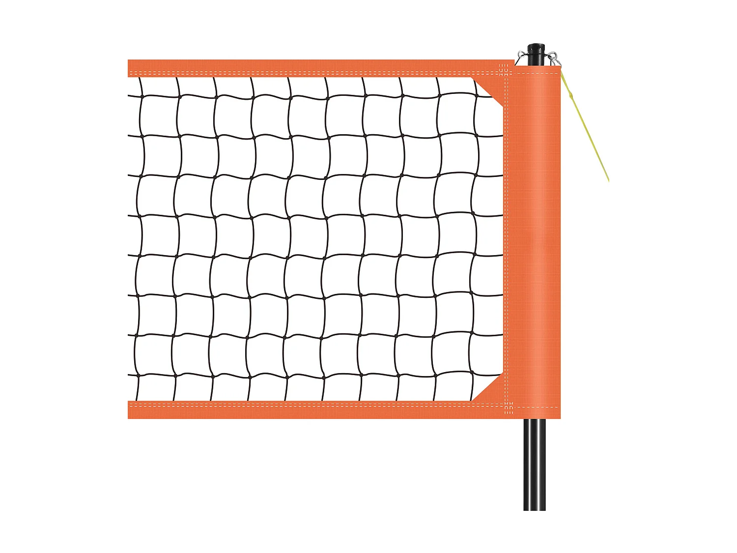 Filet de Volley-Ball SucceBuy Portable D'extérieur de Système, avec Poteaux à Hauteur Réglable, sac de Transport pour Jardin, Plage, Pelouse