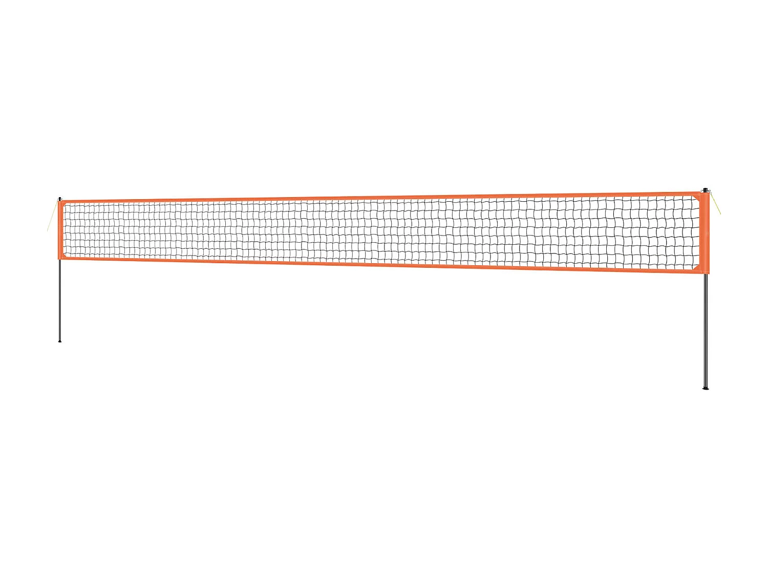 Filet de Volley-Ball SucceBuy Portable D'extérieur de Système, avec Poteaux à Hauteur Réglable, sac de Transport pour Jardin, Plage, Pelouse