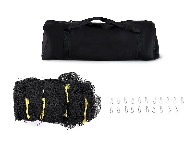 Rete di Allenamento per il Baseball Professionale SucceBuy, 21,7 m, Rete in PE Chiusa Robusta Esterna, con Porta e Sacchetto di Trasporto