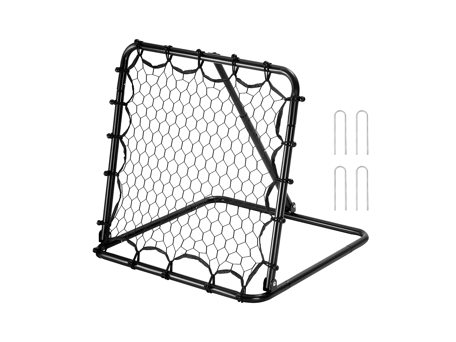 Filet de Rebond de Football SucceBuy Filet de Rebond de Soccer 86 x 86 cm Cadeau d'Entraînement Portable pour Tous