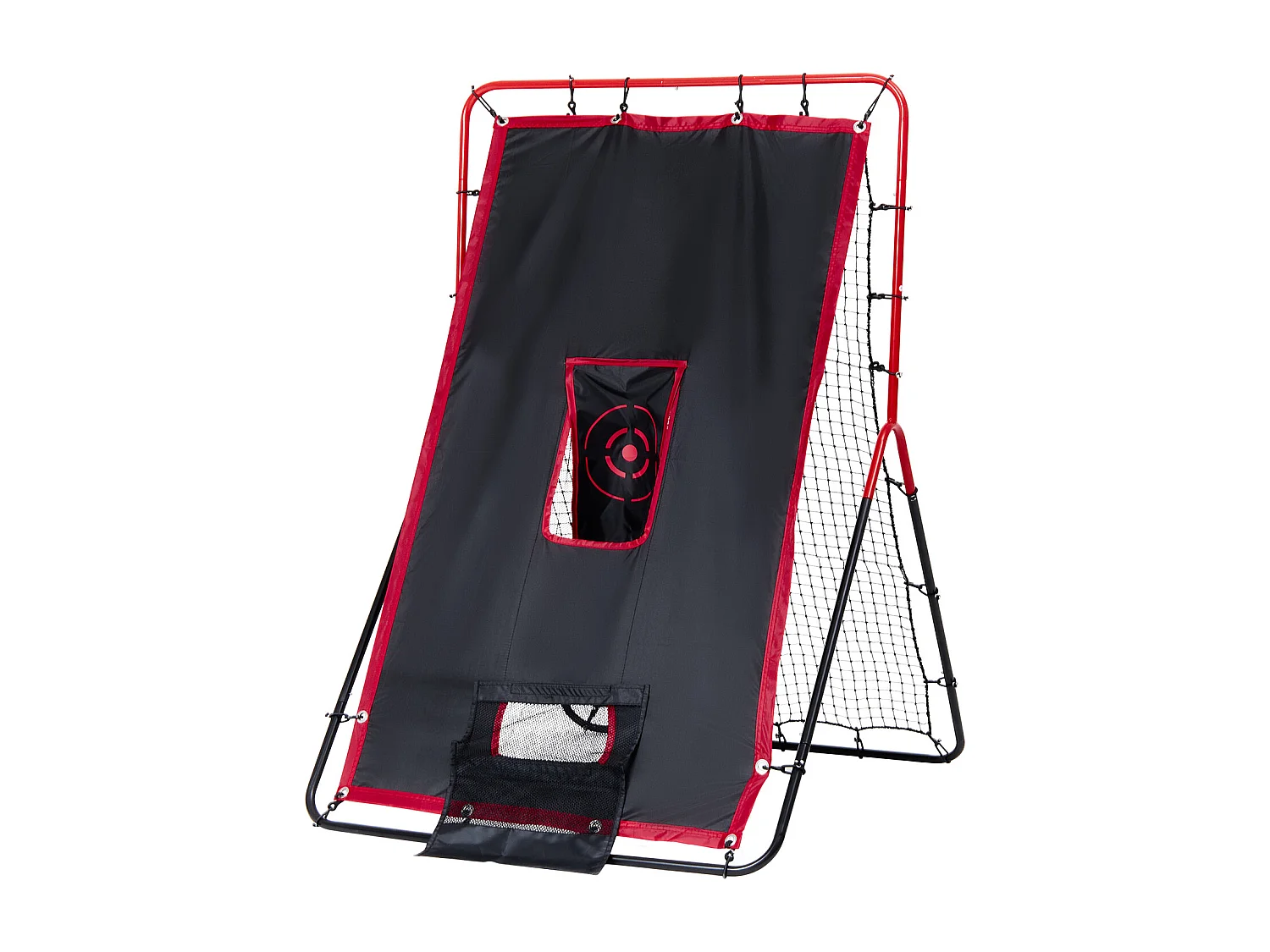 Red de Rebote SucceBuy para Béisbol y Softbol, 110 x 140 cm, 2 en 1, para el Entrenamiento en Campo y Lanzamiento