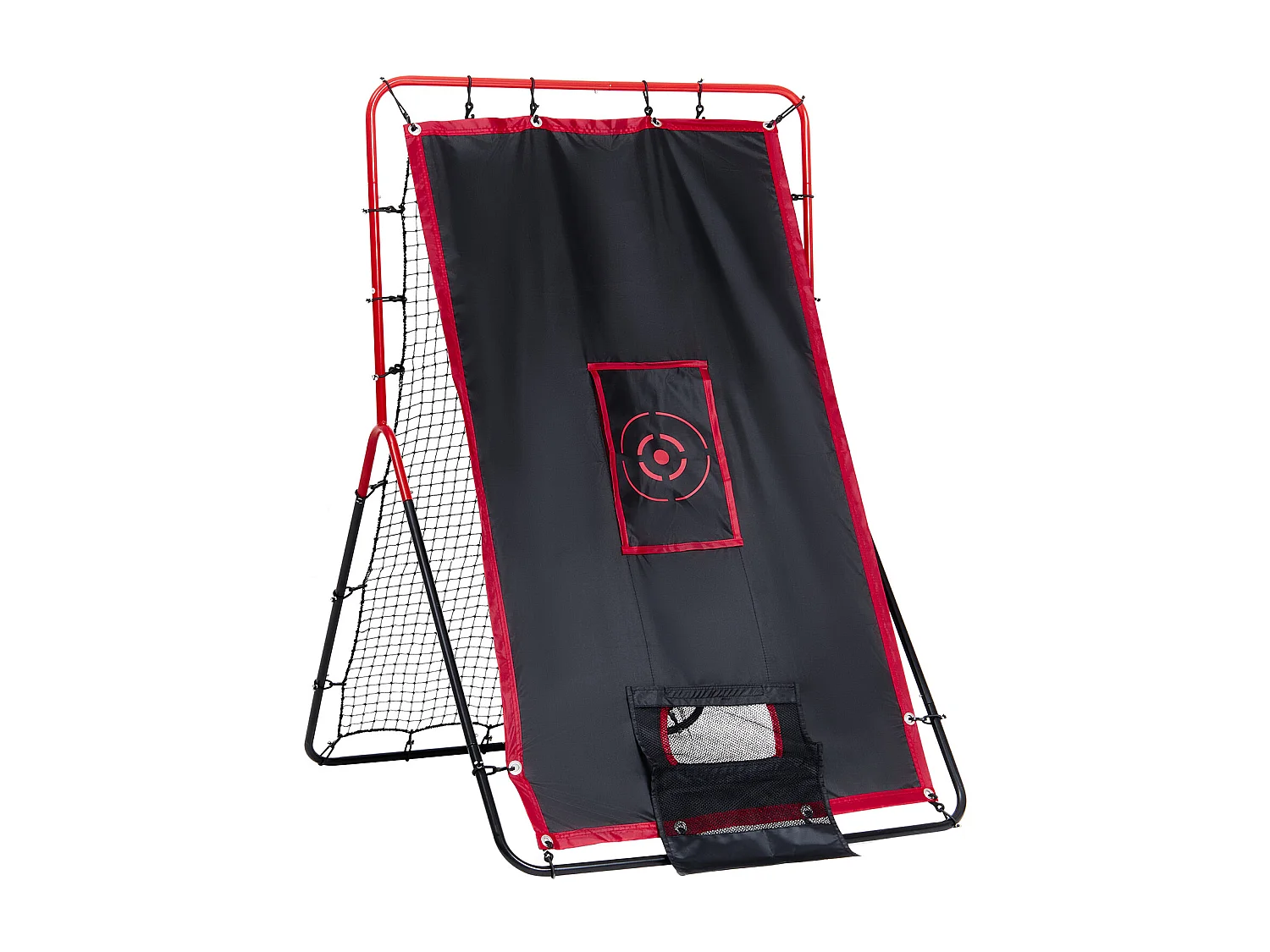 Red de Rebote SucceBuy para Béisbol y Softbol, 110 x 140 cm, 2 en 1, para el Entrenamiento en Campo y Lanzamiento