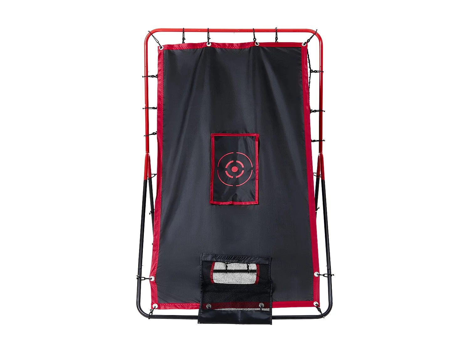 Red de Rebote SucceBuy para Béisbol y Softbol, 110 x 140 cm, 2 en 1, para el Entrenamiento en Campo y Lanzamiento