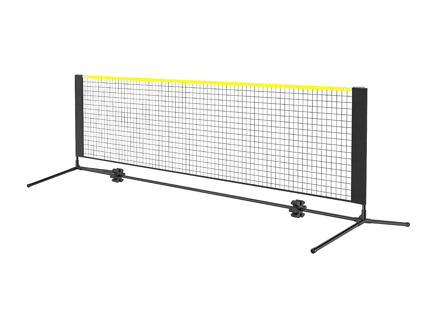 Filet de Badminton, SucceBuy Ensemble de Filet de Badminton de 3,02 m, Filet Multisports Portable, Réglable pour Jouer en Plein Air