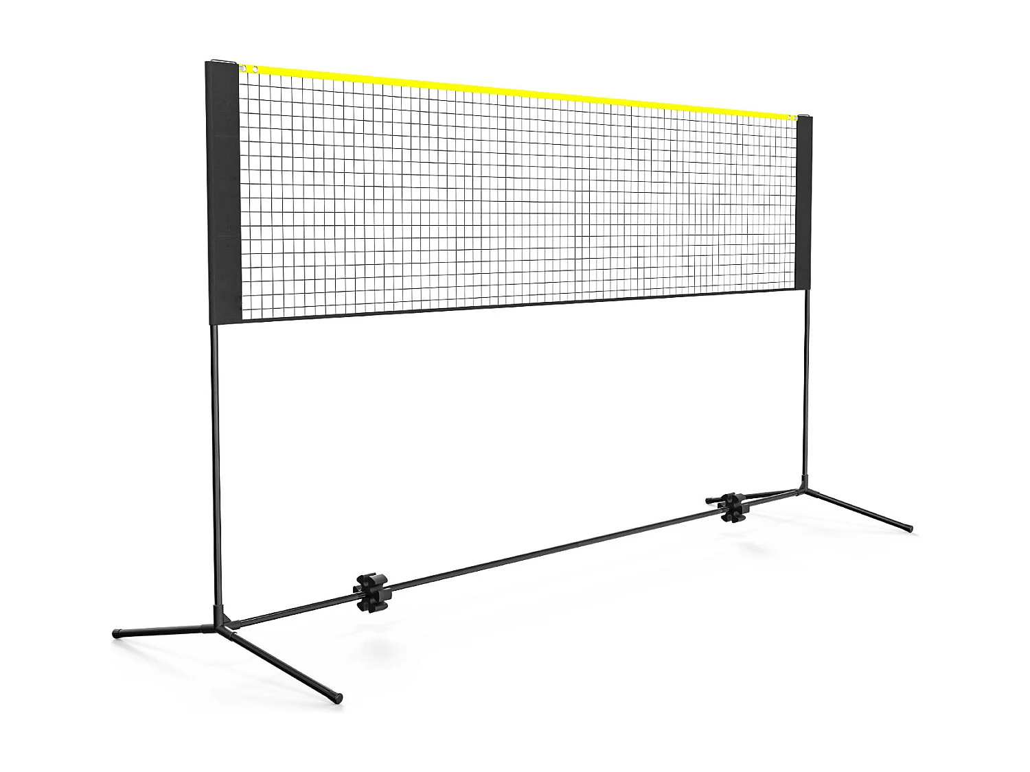 Filet de Badminton, SucceBuy Ensemble de Filet de Badminton de 3,02 m, Filet Multisports Portable, Réglable pour Jouer en Plein Air