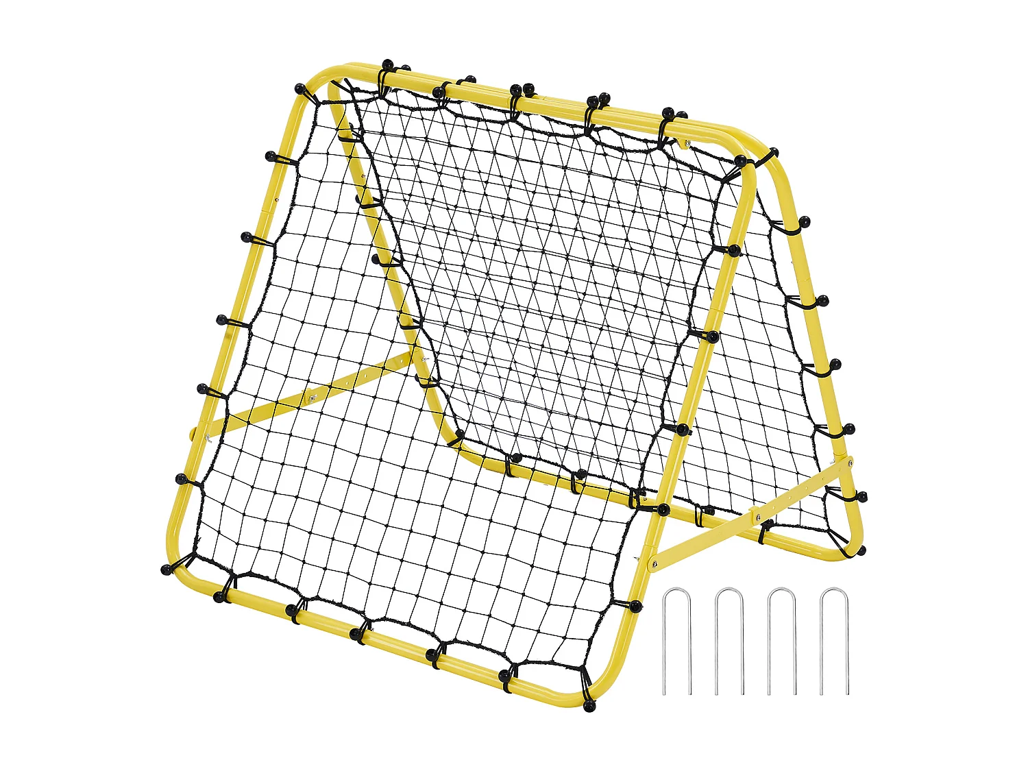 Red de Rebote de Fútbol SucceBuy Red de Rebote de 114 x 89 x 94 cm, Regalo de Entrenamiento Portátil para Todos