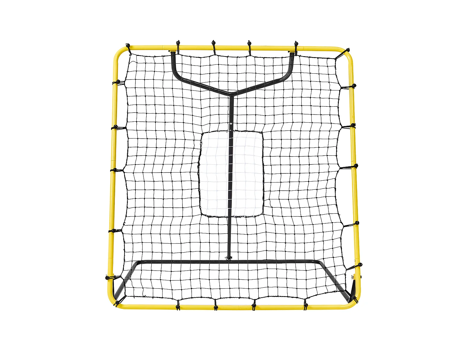 Filet de Rebond SucceBuy pour Baseball et Softball, 122 x 137 cm, avec Angles Réglables, pour l'Entraînement au Terrain et au Lancer
