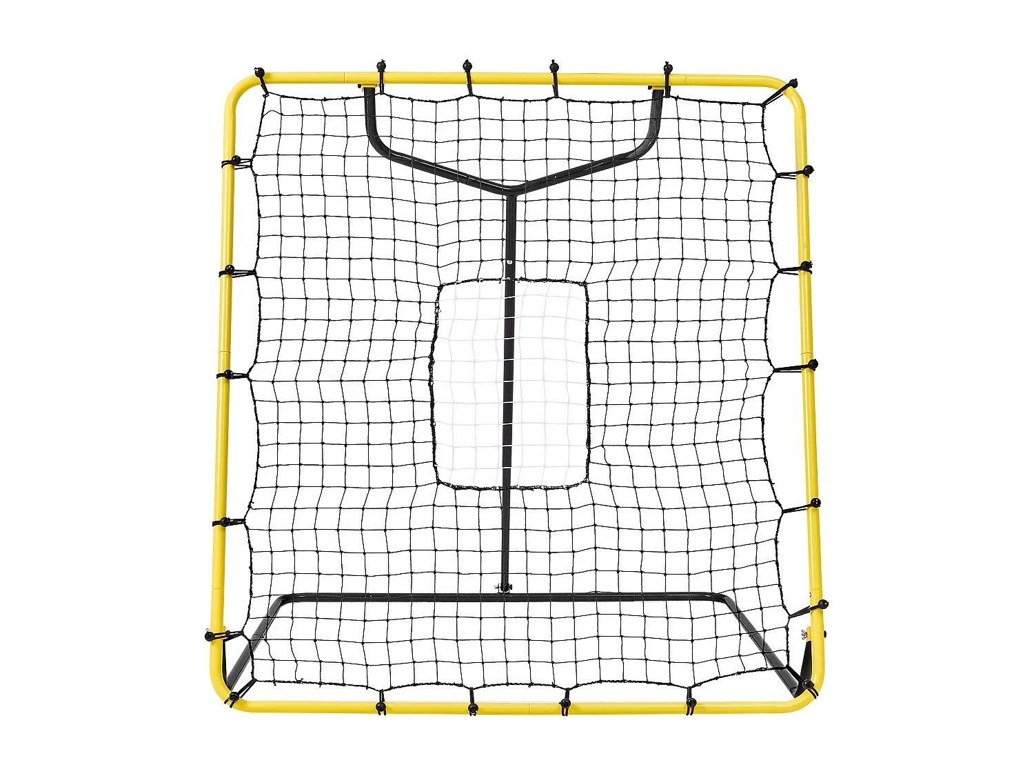 Filet de Rebond SucceBuy pour Baseball et Softball, 122 x 137 cm, avec Angles Réglables, pour l'Entraînement au Terrain et au Lancer