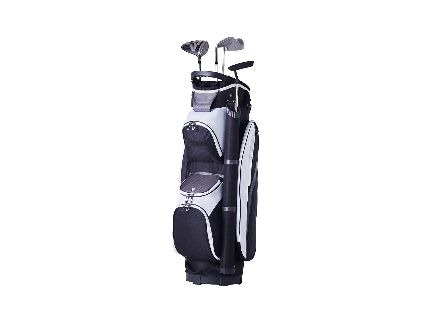 Torba Golfowa na Wózek SucceBuy 91,44 cm 14 Przegródek Wiele Kieszeni Czarna