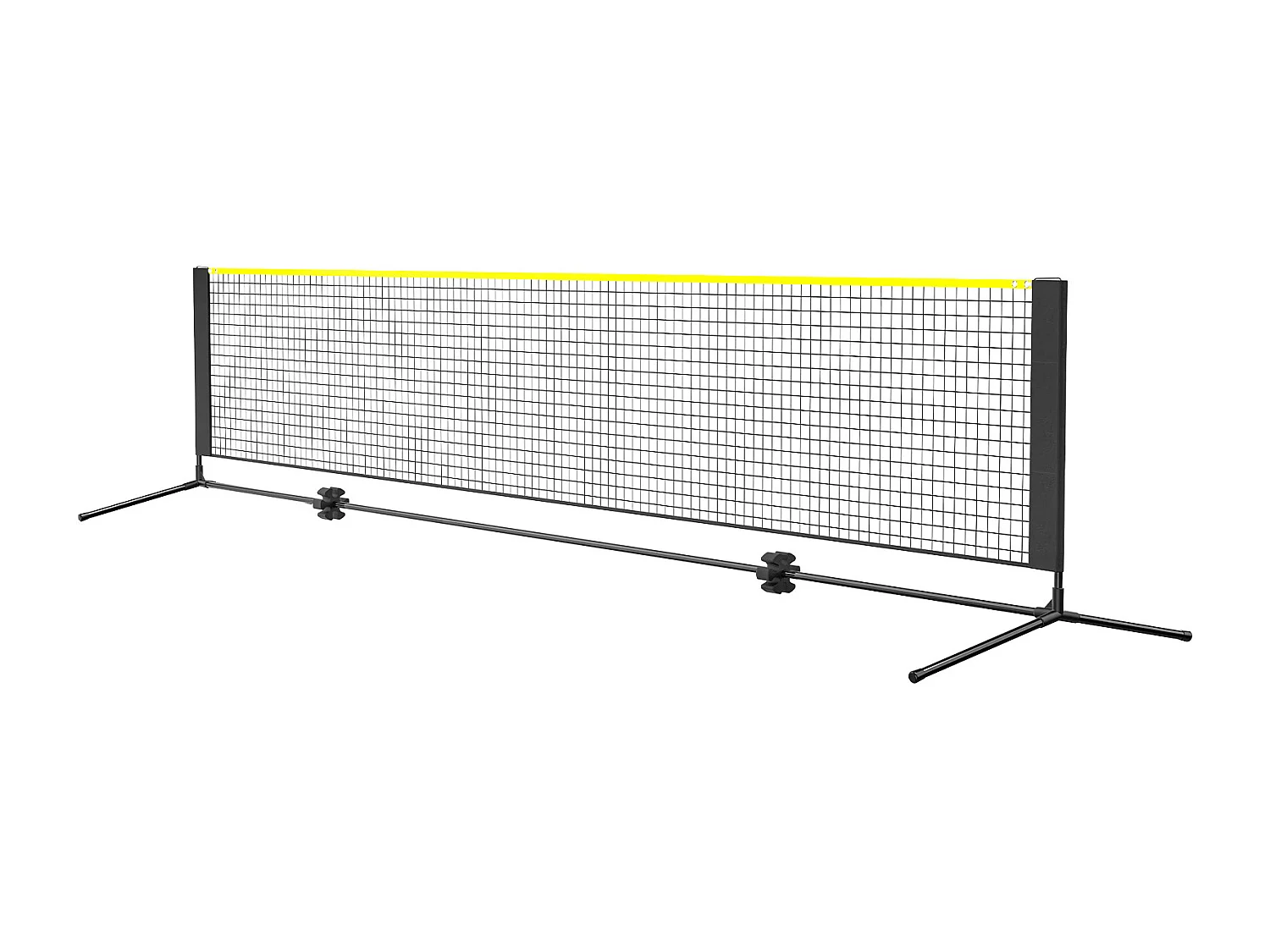 Filet de Badminton SucceBuy de Ensemble, 427 cm, Filet de Tennis de Pickleball de Volley-Ball Extérieur Portable