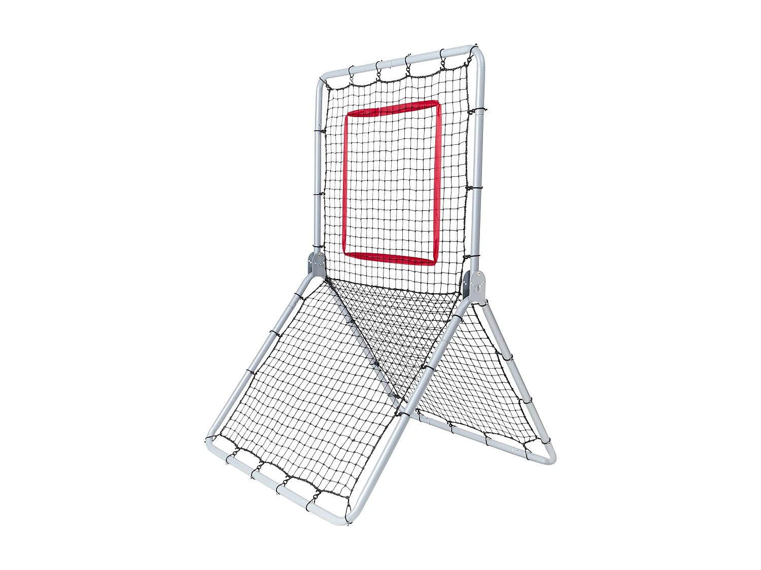 Baseball Softball SucceBuy Reboundnet, 110 x 180 cm, met 5 Regelbare Hoeken, voor Veld- en Werptraining