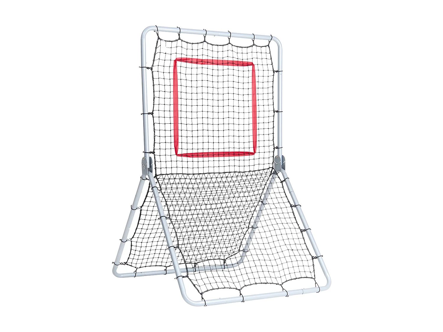 Baseball Softball SucceBuy Reboundnet, 110 x 180 cm, met 5 Regelbare Hoeken, voor Veld- en Werptraining
