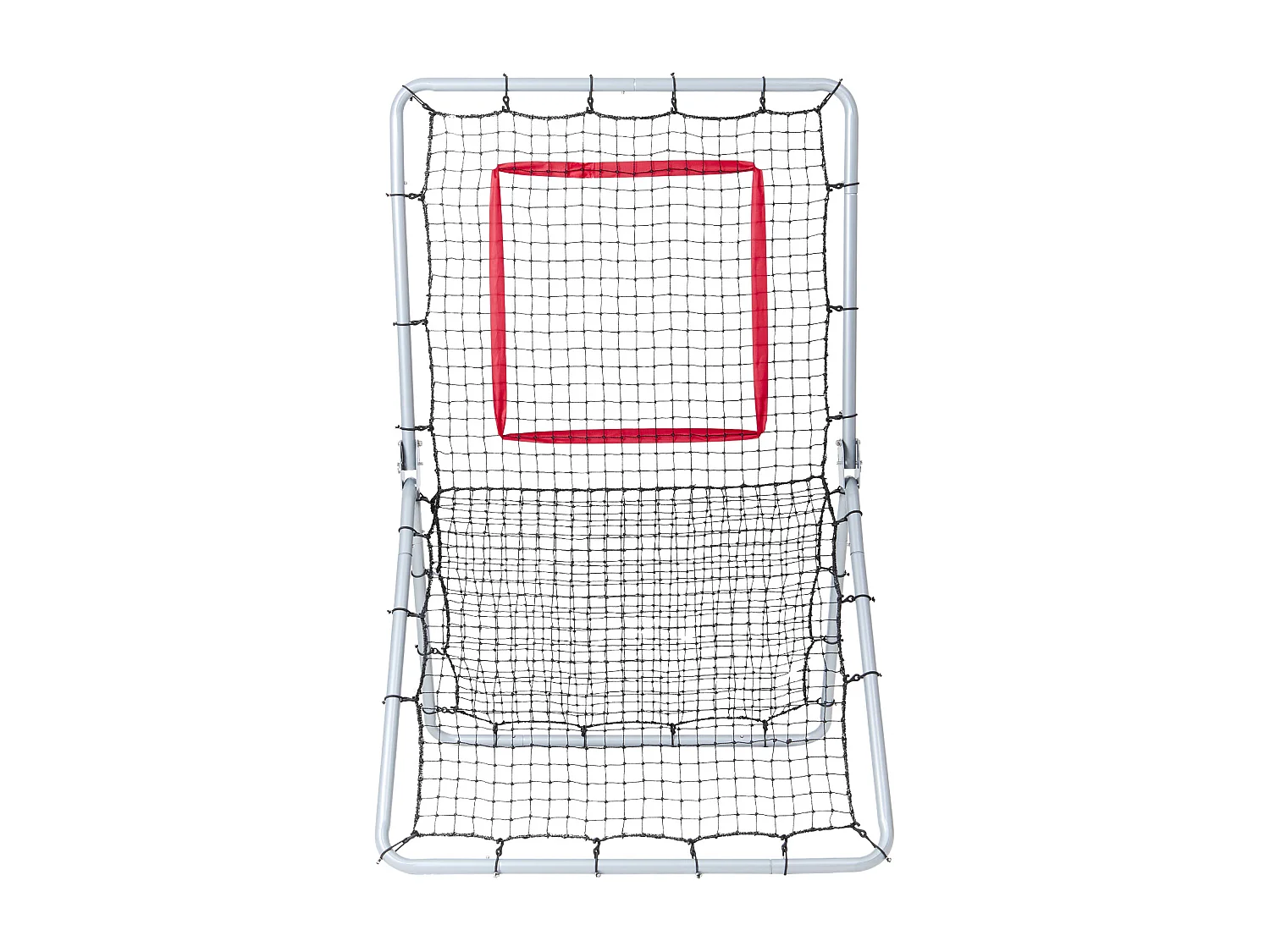 Baseball Softball SucceBuy Reboundnet, 110 x 180 cm, met 5 Regelbare Hoeken, voor Veld- en Werptraining