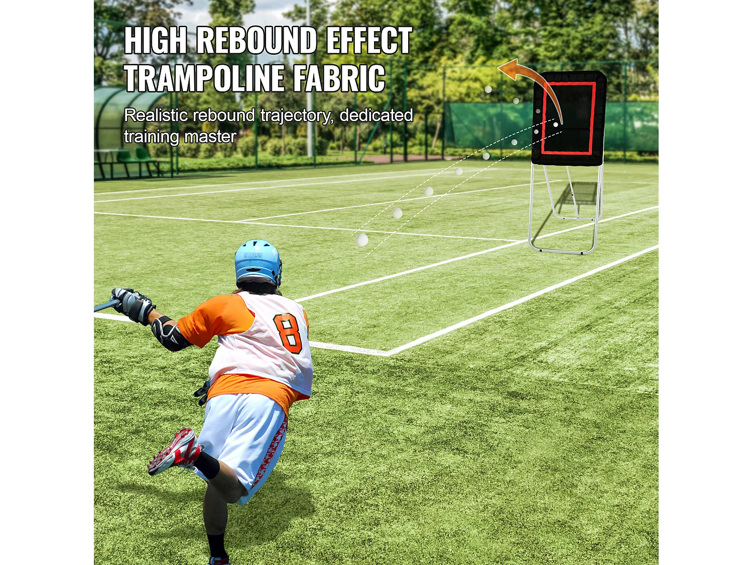 Filet de Rebond de Baseball SucceBuy, Filet de Rebond de Softball Réglable, 91 x 122 cm