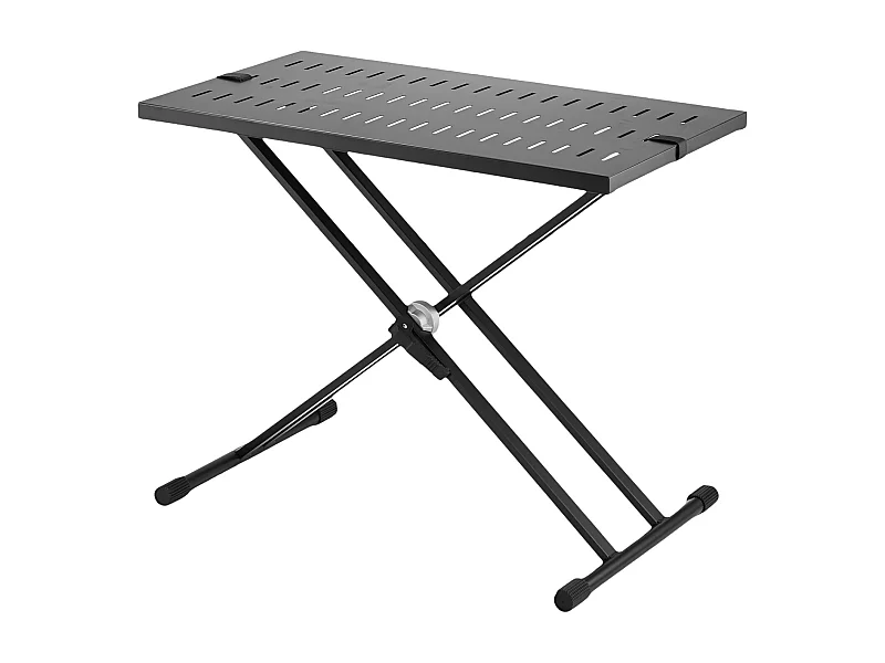 Draagbare DJ-Tafel SucceBuy, DJ-Tafel met Draagbare Laptopsteun, Instelbare Hoogte, Steun met Dubbele X-Versterking