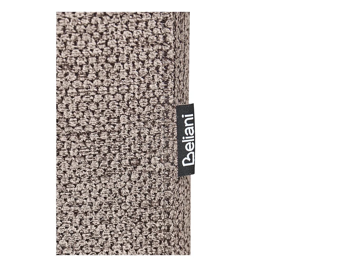 Chaise longue SAVASSE Lin synthétique Marron clair