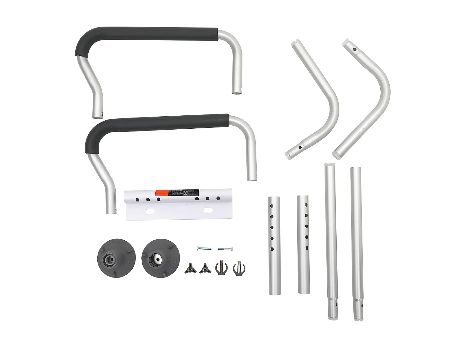 Barres d'Appui SucceBuy Réglables, Barres d'Appui avec Accoudoirs Rembourrés pour Personnes Âgées, Handicapées et Handicapées