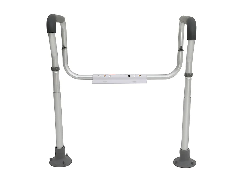 Barres d'Appui SucceBuy Réglables, Barres d'Appui avec Accoudoirs Rembourrés pour Personnes Âgées, Handicapées et Handicapées