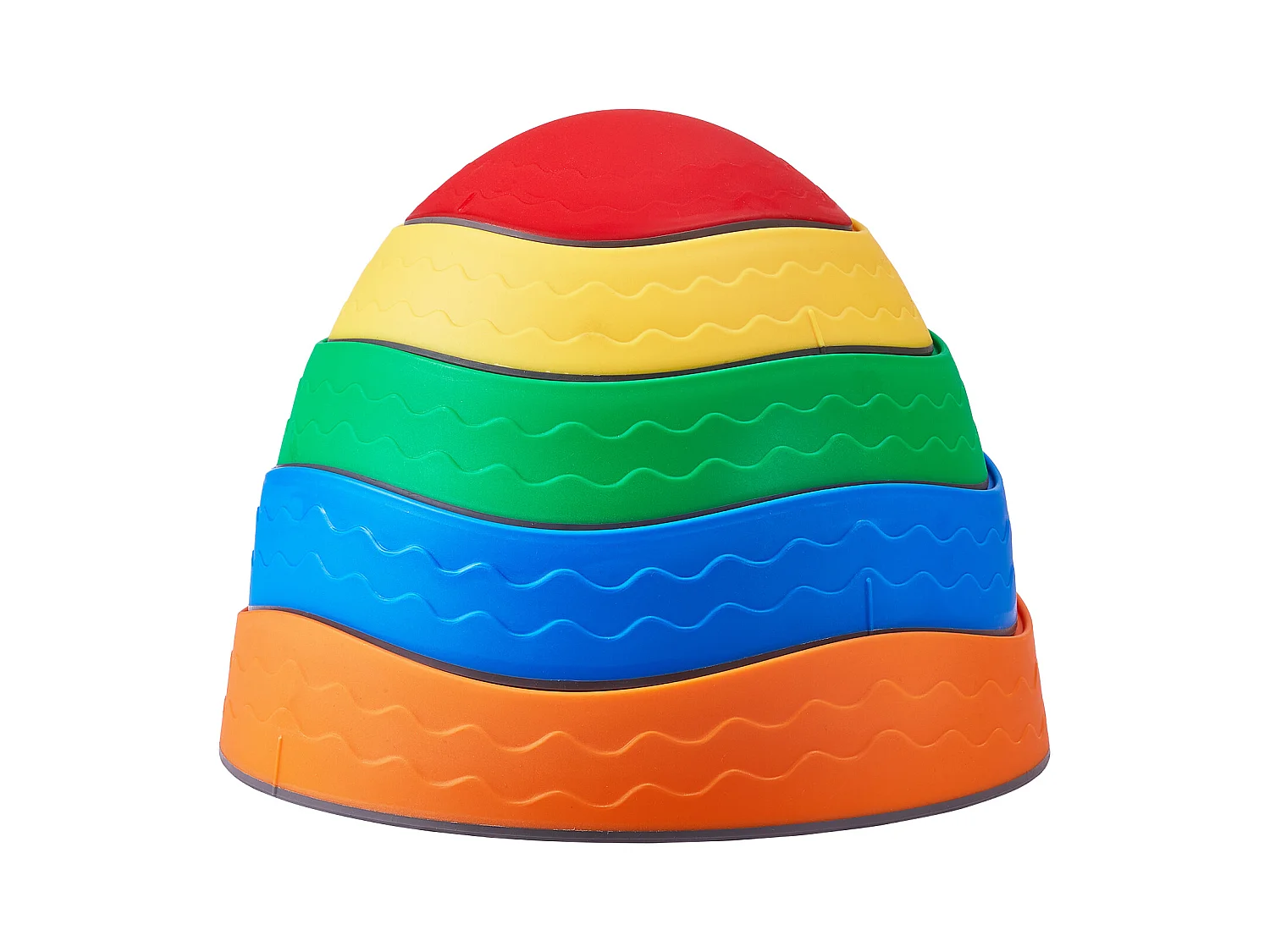 Pierres d'Équilibre Enfants, SucceBuy Kids Balance Stepping Stones, 5 Pièces Parcours d'Obstacles Sensoriel, Intérieur/Extérieur