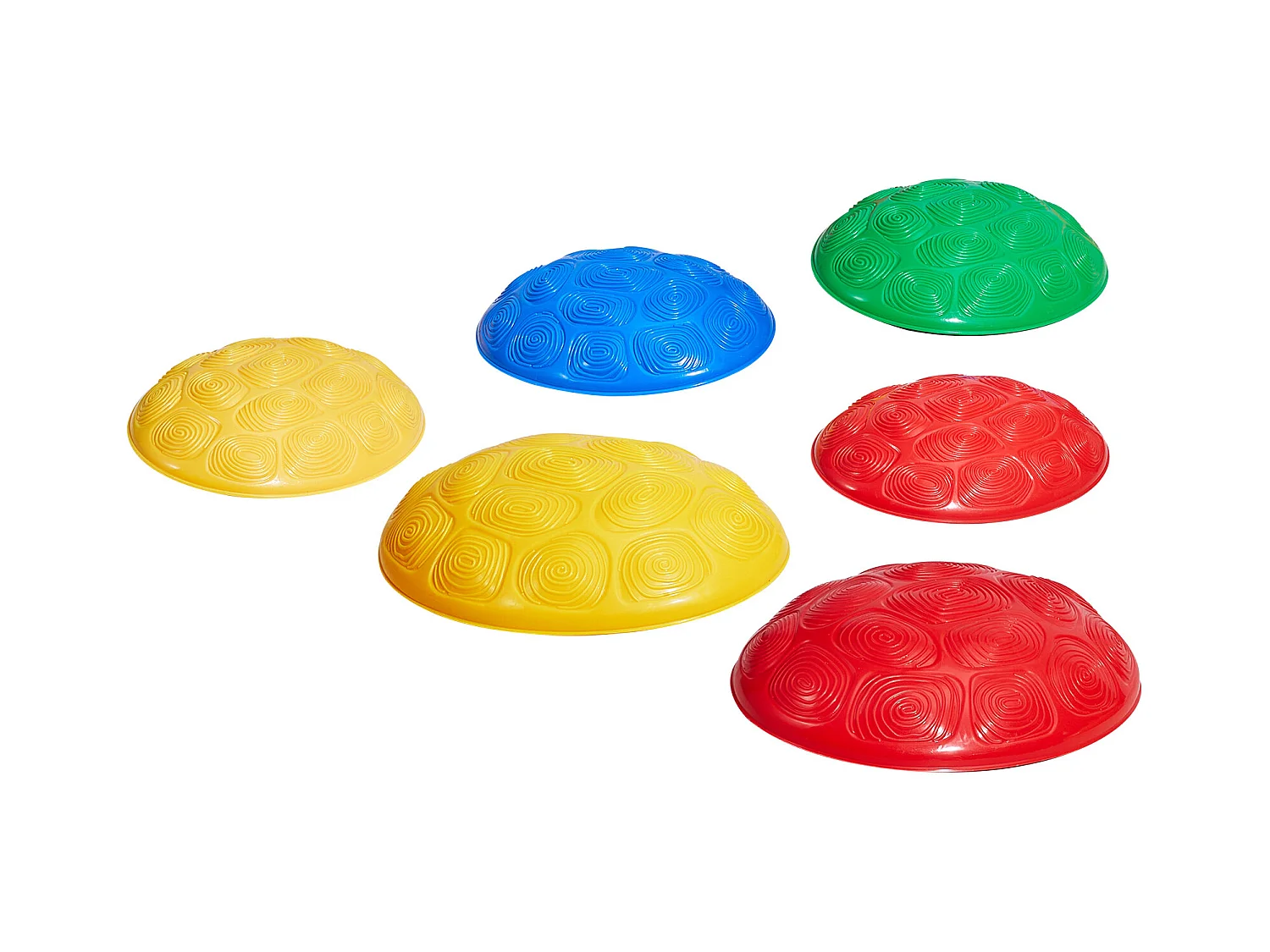 Pierres d'Équilibre Enfants, SucceBuy Kids Balance Stepping Stones Lot de 6 Pierres de Jeu d'Intérieur et d'Extérieur