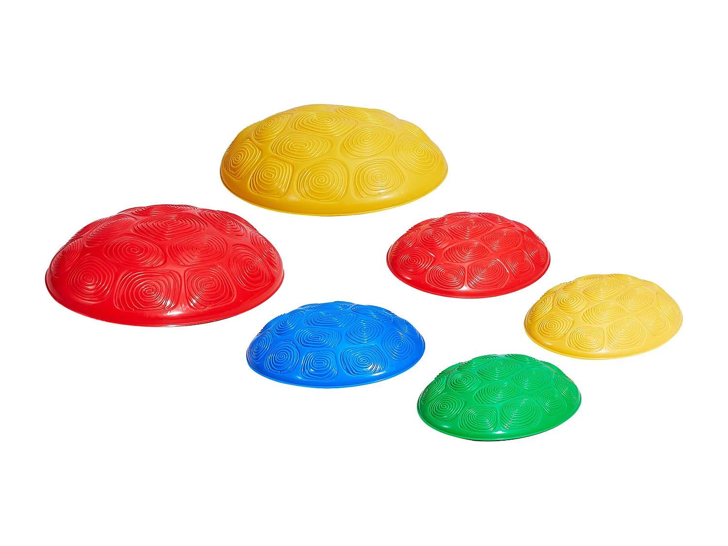 Pierres d'Équilibre Enfants, SucceBuy Kids Balance Stepping Stones Lot de 6 Pierres de Jeu d'Intérieur et d'Extérieur