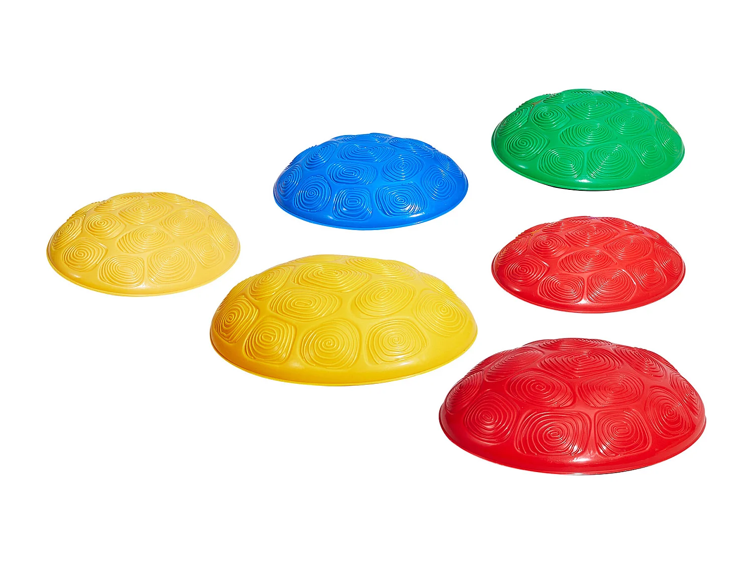 Pierres d'Équilibre Enfants, SucceBuy Kids Balance Stepping Stones Lot de 6 Pierres de Jeu d'Intérieur et d'Extérieur