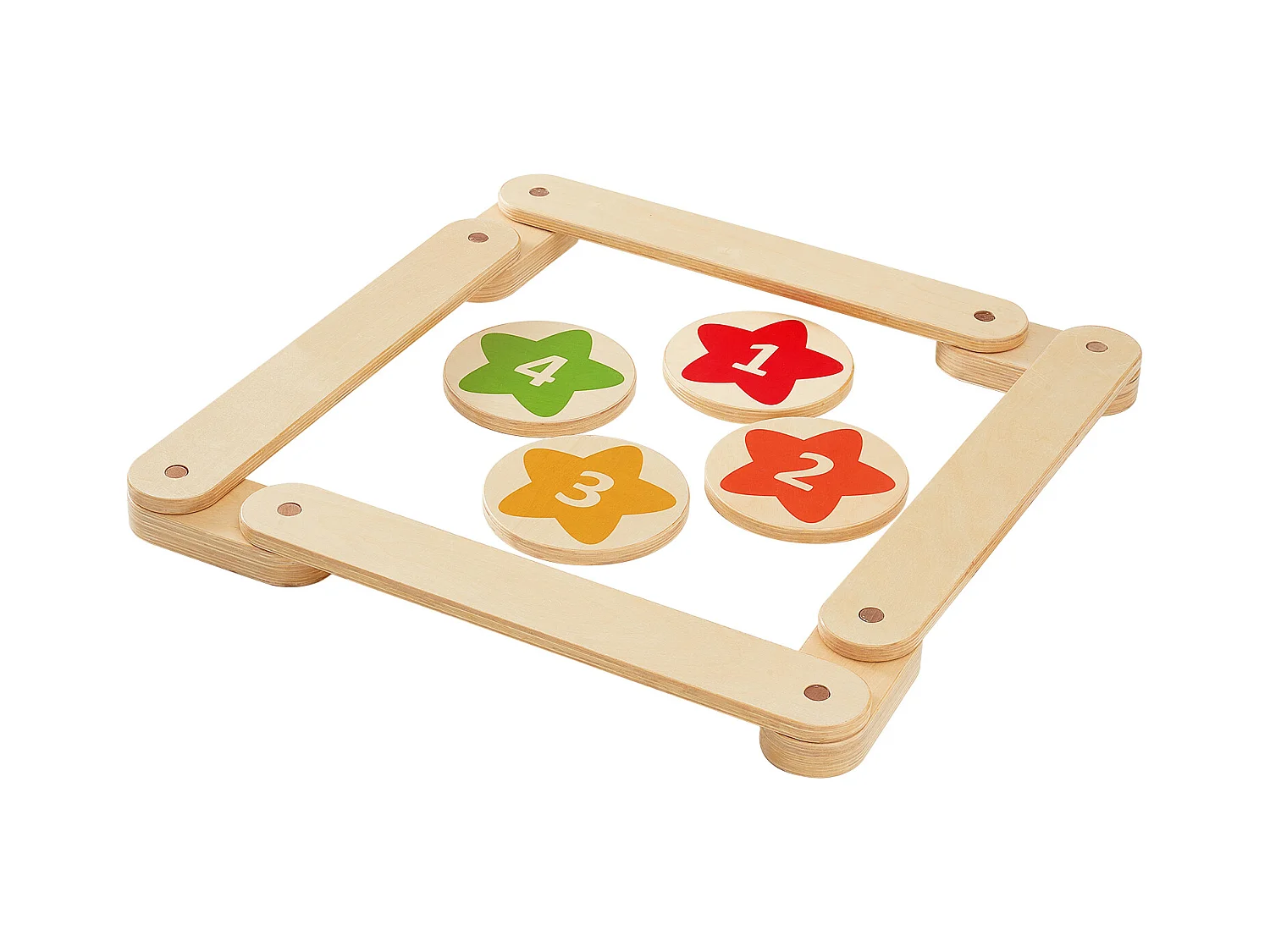 Pièces Poutre d'Équilibre, SucceBuy Lot de 6 Poutres d'Équilibre pour Enfants, Planches d'Équilibre de Gymnastique