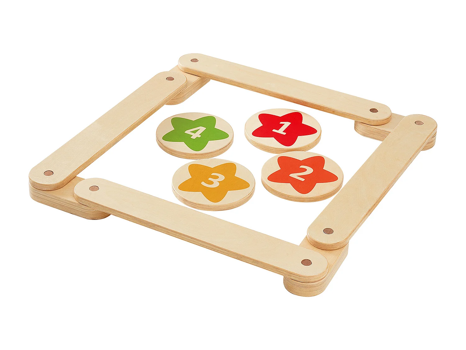 Pièces Poutre d'Équilibre, SucceBuy Lot de 6 Poutres d'Équilibre pour Enfants, Planches d'Équilibre de Gymnastique