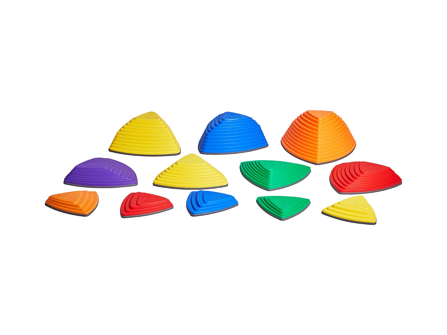 Pierres d'Équilibre Enfants, SucceBuy Kids Balance Stepping Stones 12 Pièces pour Intérieur et Extérieur