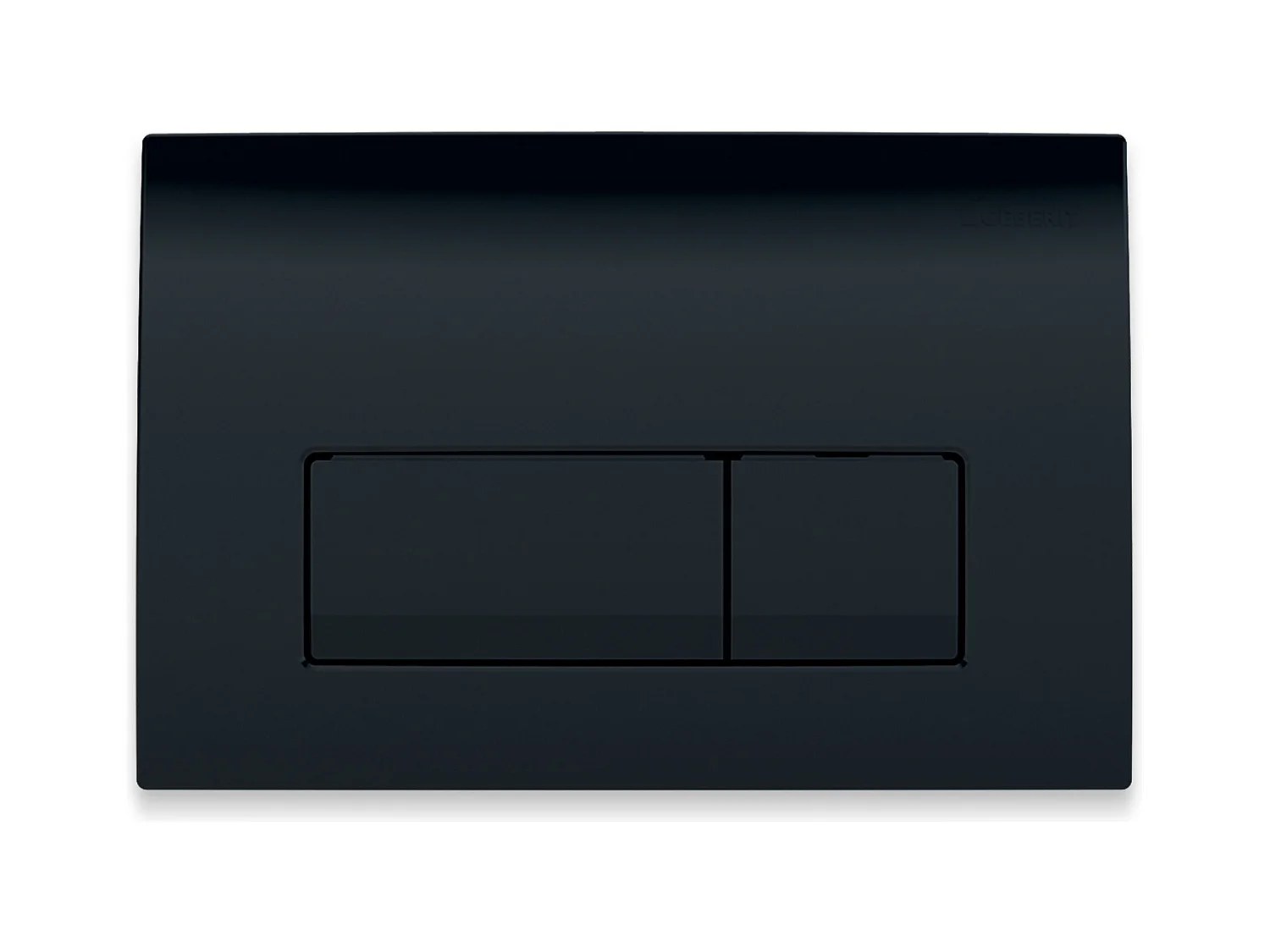 Pack WC : élément de pré-montage Duofix + WC Slim Soft-Close Desna blanc + tapis d'isolation acoustique + plaque de commande en noir