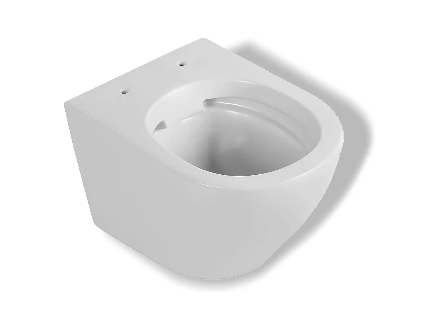 Pack WC : élément de pré-montage Duofix + WC Slim Soft-Close Desna blanc + tapis d'isolation acoustique + plaque de commande en blanc