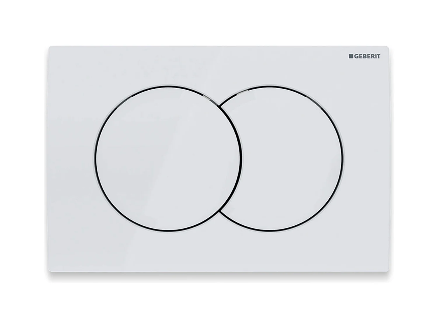 Pack WC : élément de pré-montage Duofix + WC Slim Soft-Close Desna blanc + tapis d'isolation acoustique + plaque de commande en blanc