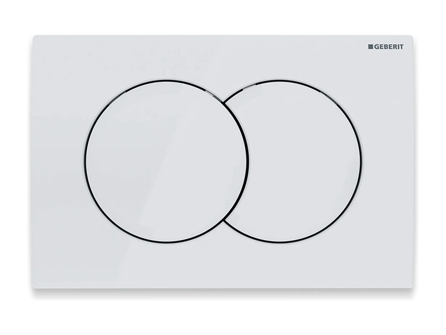 Pack WC : élément de pré-montage Duofix + WC Slim Soft-Close Desna blanc + tapis d'isolation acoustique + plaque de commande en blanc