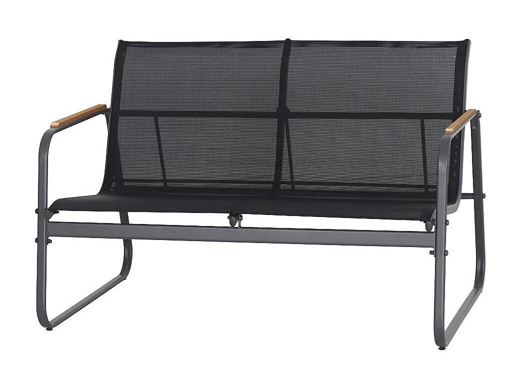 Petit salon de jardin gris Zohra