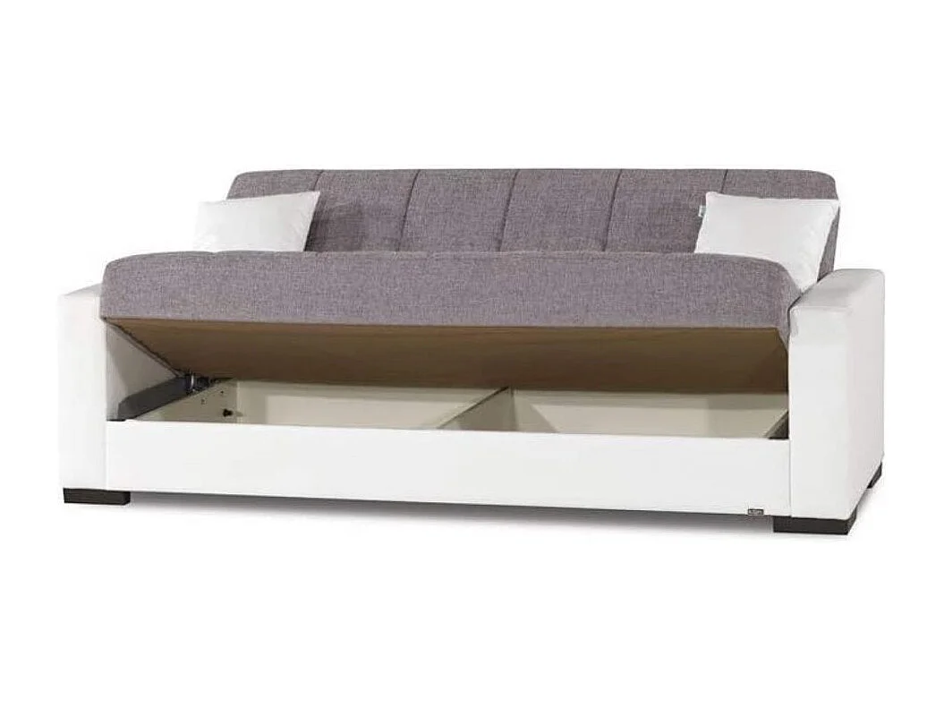 Divano 3 posti letto contenitore Malpensa visone