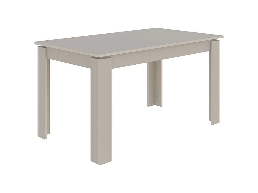 Tavolo allungabile 140x80 cm Tolmen colore cashmere