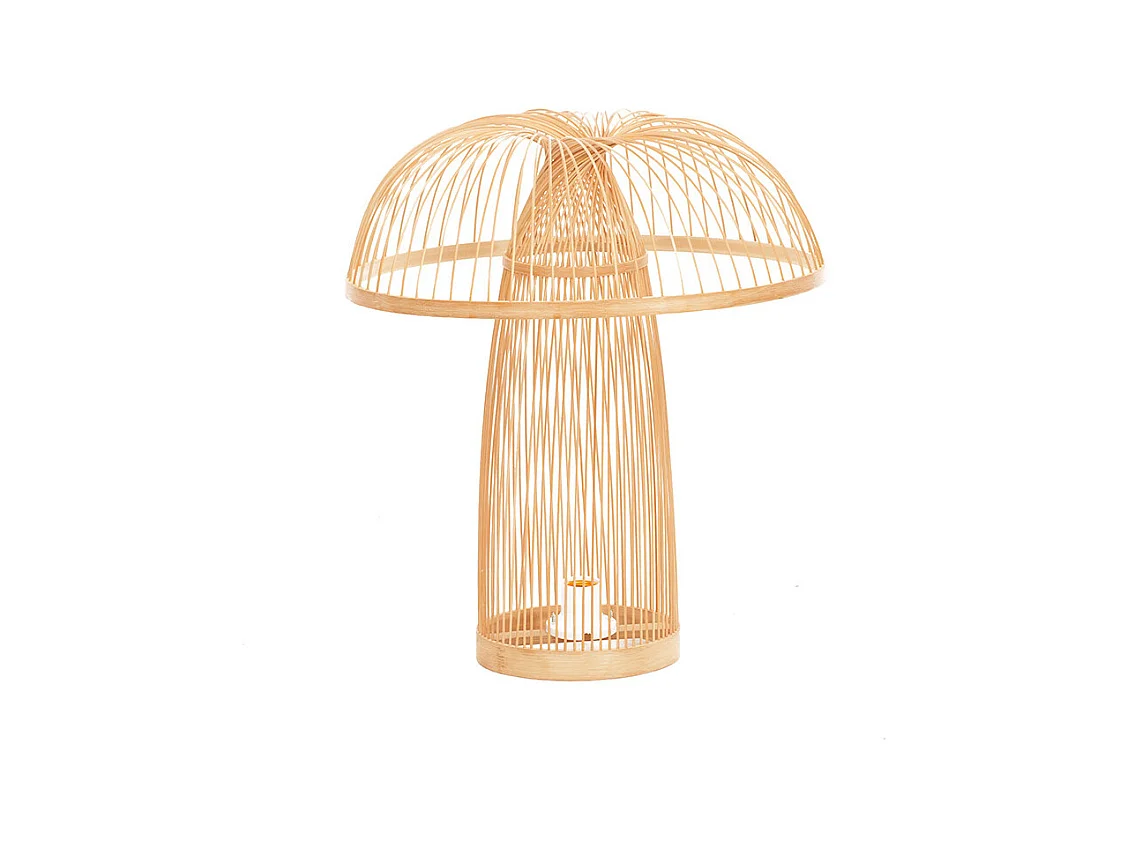 Lampe bambou naturel