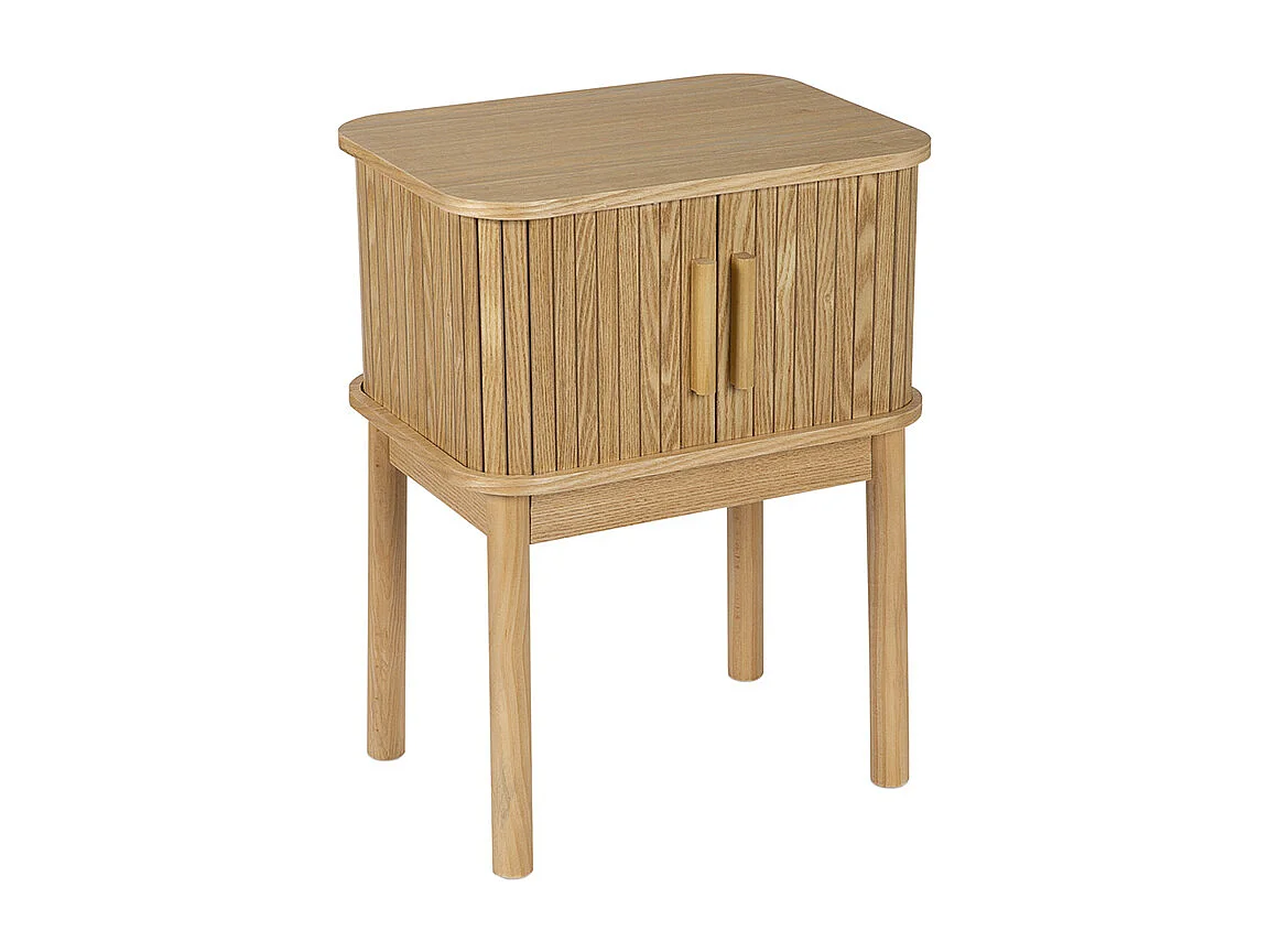 Set 2 tables de nuit bois ENVIO - 40X30X53 cm