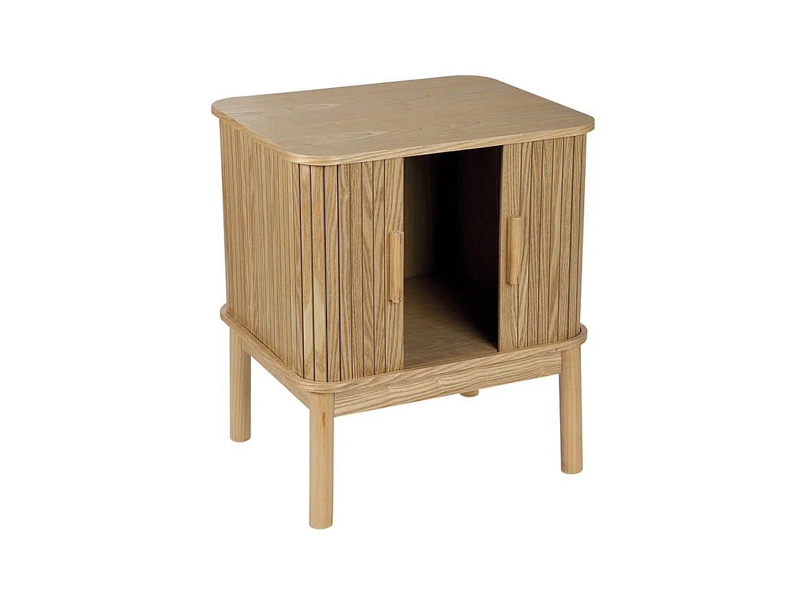 Table de nuit bois ENVIO - 48x40x55 cm