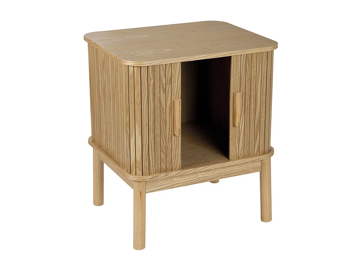Table de nuit bois ENVIO - 48x40x55 cm