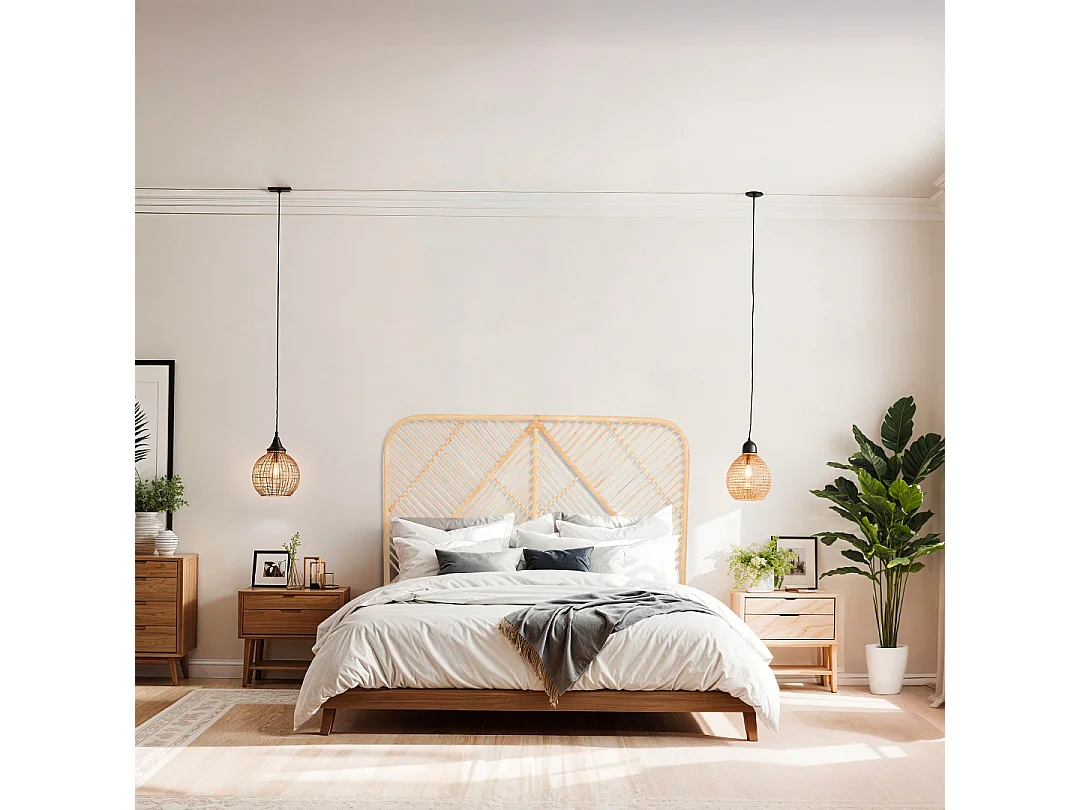 Tête de lit rotin ORLA 160 cm