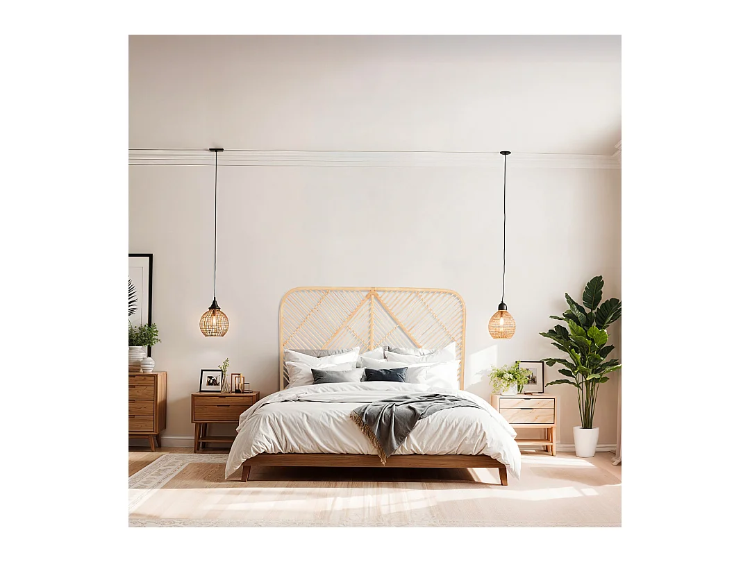 Tête de lit rotin ORLA 180 cm