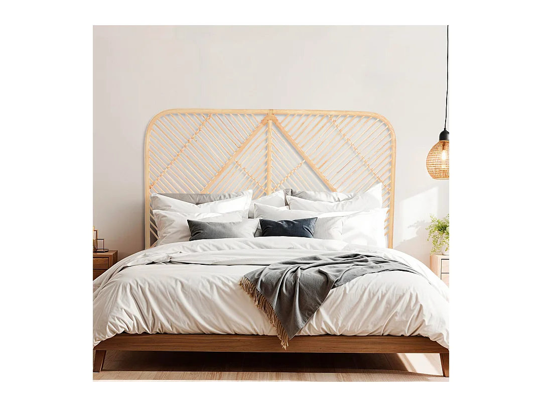 Tête de lit rotin ORLA 140 cm