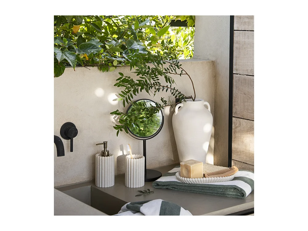 Plateau résine beige LUGANO