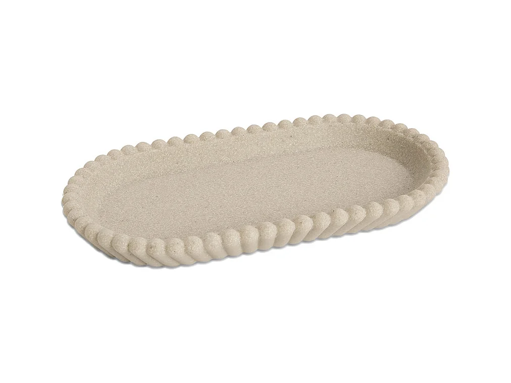 Plateau résine beige LUGANO