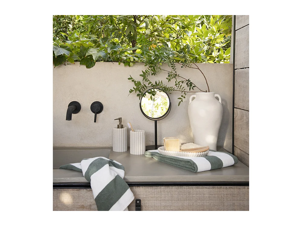 Plateau résine beige LUGANO