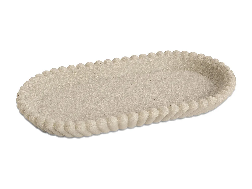 Plateau résine beige LUGANO