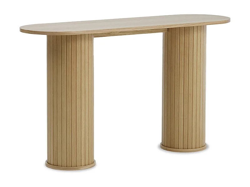 Console - Bois naturel - ALBA