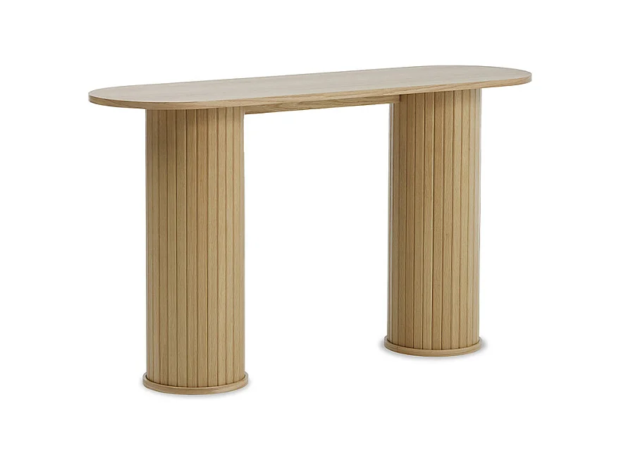 Console - Bois naturel - ALBA