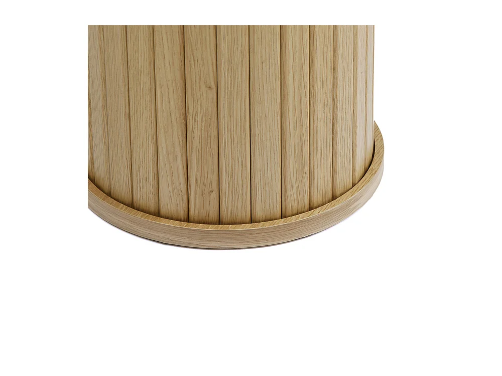 Console - Bois naturel - ALBA